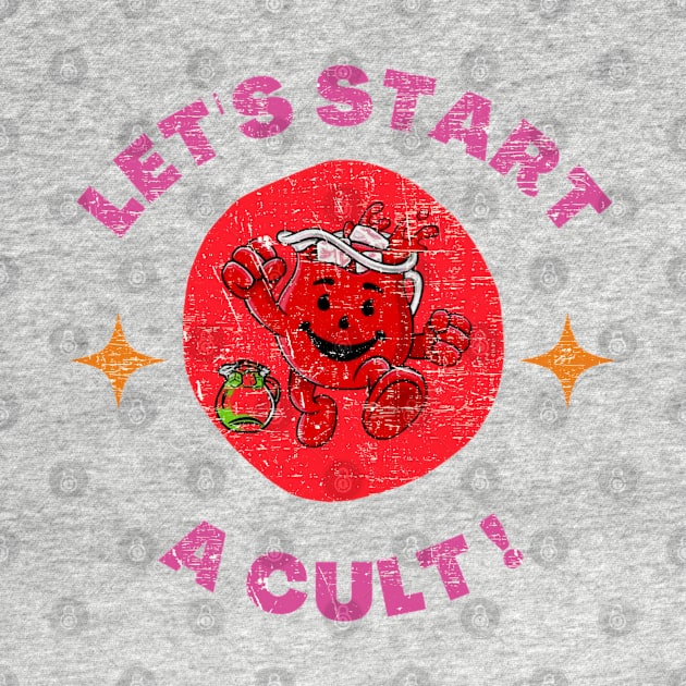 Let's Star A cult Retro art by Draw One Last Breath Horror 